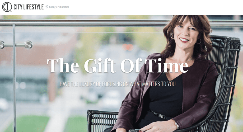 the gift of time